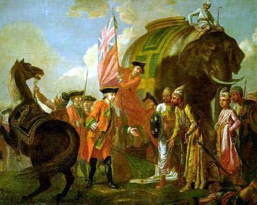 Francis Hayman Lord Clive meeting with Mir Jafar at the Battle of Plassey in 1757 Germany oil painting art